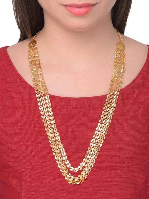 Bhagya Lakshmi Gold Plated Layered Necklace