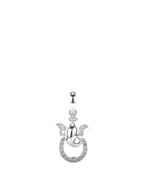 VALANOVA 14K White Gold & Certified Lab Grown Diamond Pendant