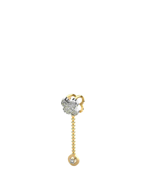 VALANOVA 14K Yellow Gold 0.20 Ct Lab Grown Diamond Pendant - Image 2