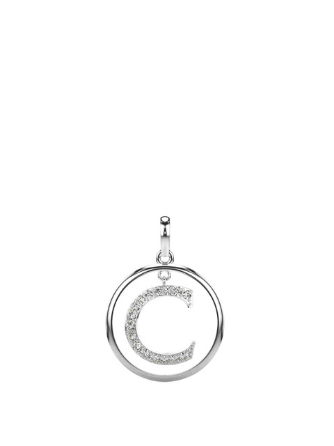 VALANOVA 18K White Gold 0.32 Ct Lab Grown Diamond Pendant