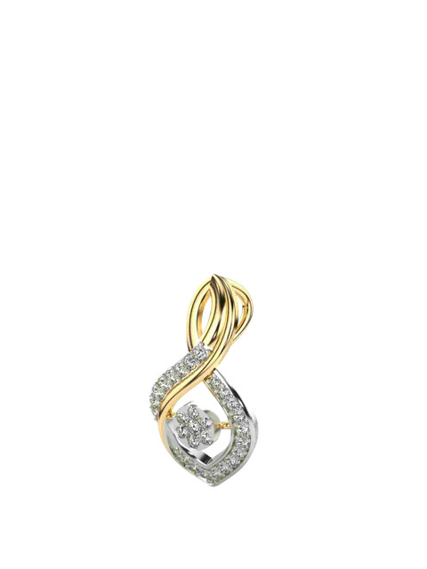 VALANOVA 14K Yellow Gold 0.31 Ct Lab Grown Diamond Pendant