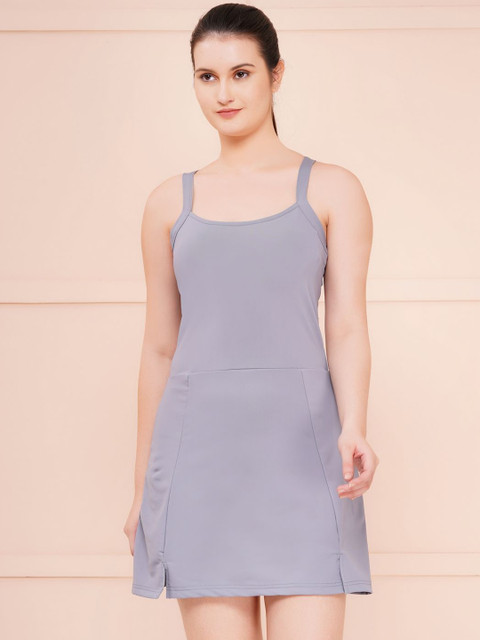 Brauch Shoulder Straps Padded Swimming Dress