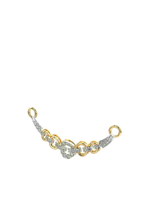 VALANOVA 18K Yellow Gold Plated 0.22Ct Lab Grown Diamond Pendant - Image 2