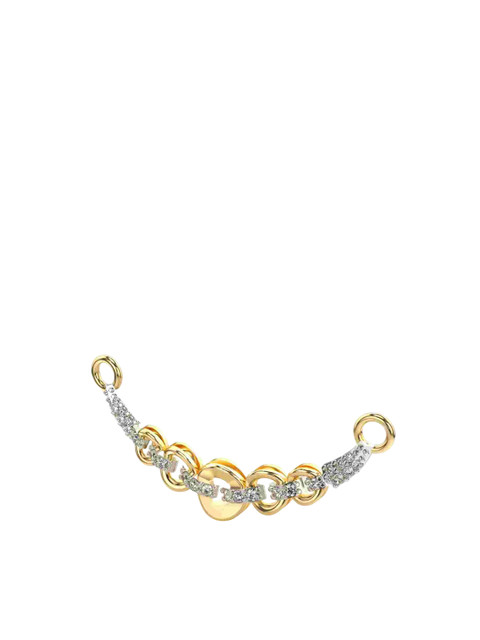 VALANOVA 18K Yellow Gold 0.16 Ct Lab Grown Diamond Pendant