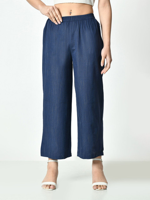 BAESD Women Straight Slip-On Palazzos