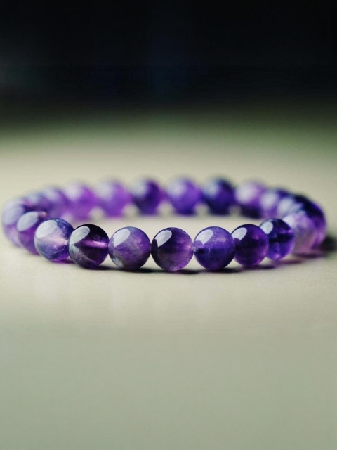 Divine souvenirs Unisex Set Of 3 Artificial Beaded Elasticated Bracelets