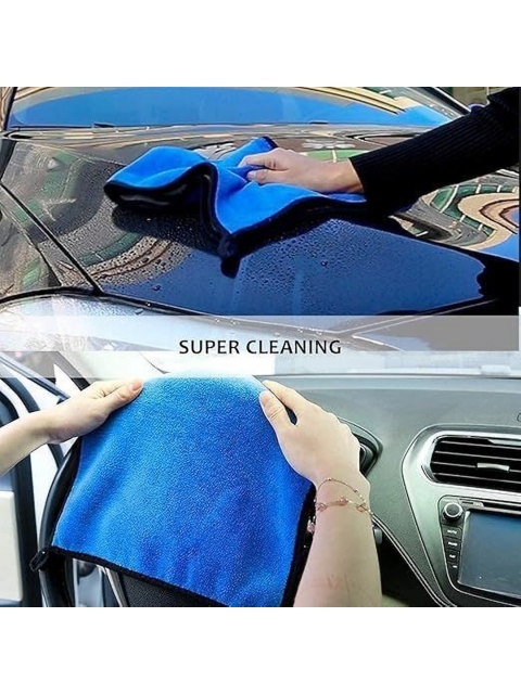 Fezora Blue 800 GSM Ultra-Absorbent Cleaning Cloth - Image 5