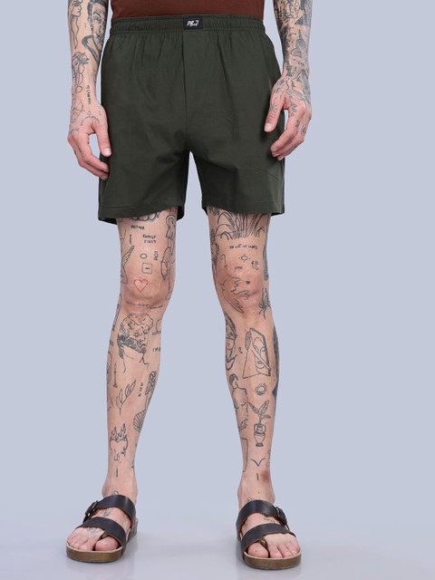 PB & J Cotton Mid-Rise Boxer MBX-OG-S