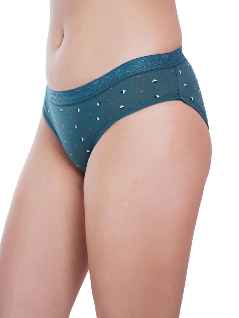 FiveFlag Mid-Rise Cotton Blend Briefs Pack of 3