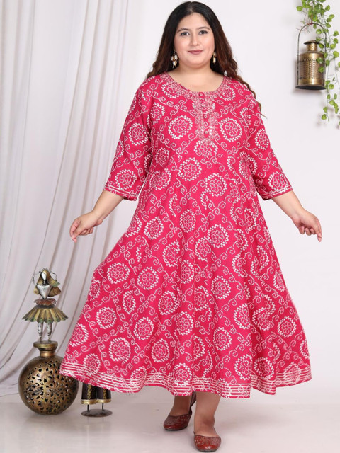Swasti Pink Viscose Rayon Dresses