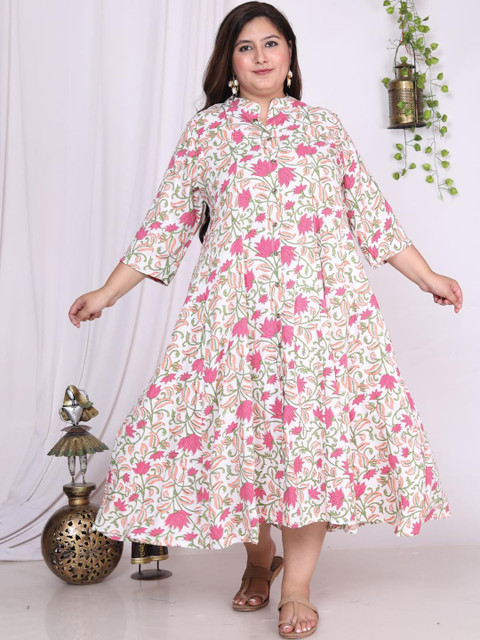 Swasti White Viscose Rayon Dresses