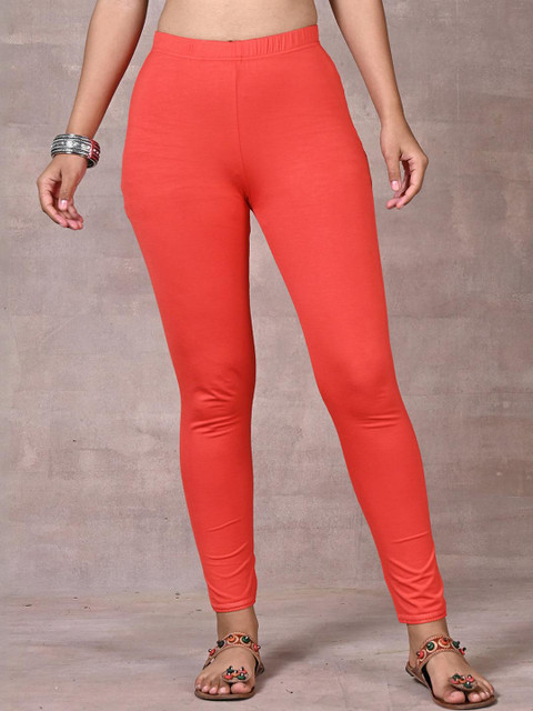 Lakshita Women Orange Leggings