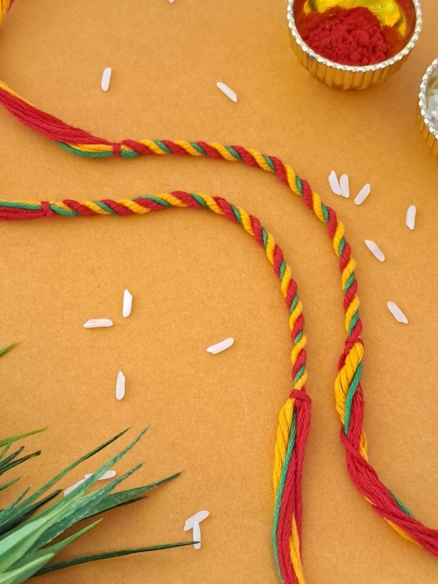 MERYCRAFT Bhaiya Bhabhi Rakhi