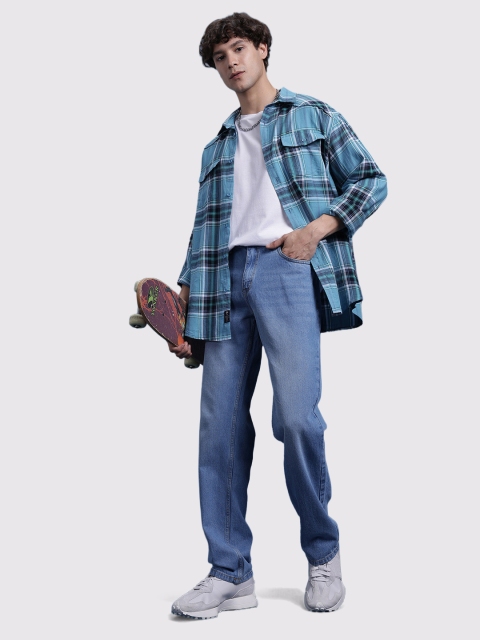 The Roadster Life Co. Relaxed Fit Checked Casual Pure Cotton Shirt - Image 6