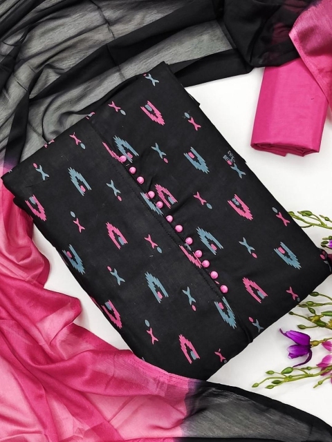 KALINI Printed Unstitched Dress Material