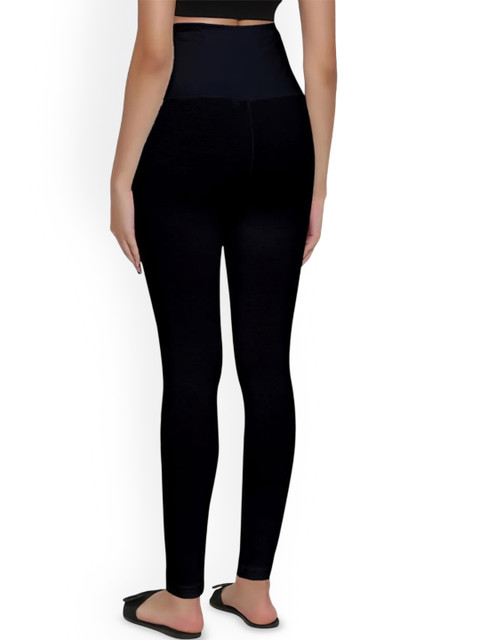 Lenam Stretchable Maternity Ankle-Length Leggings With Adjustable Waist - Image 3