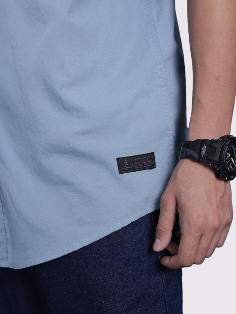 The Roadster Life Co. Pure Cotton Drop-Shoulder Sleeves Relaxed Fit Casual Shirt - Image 7