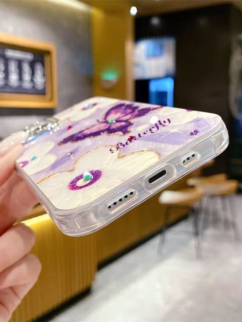 CASE CREATION Floral Printed iPhone 14 Back Case Mobile Accessories - Image 5