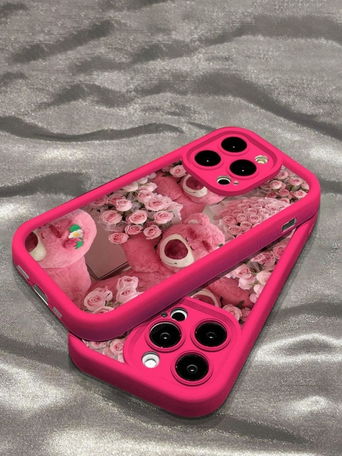 CASE CREATION Floral Printed iPhone 16 Pro Max Back Case Mobile Accessories