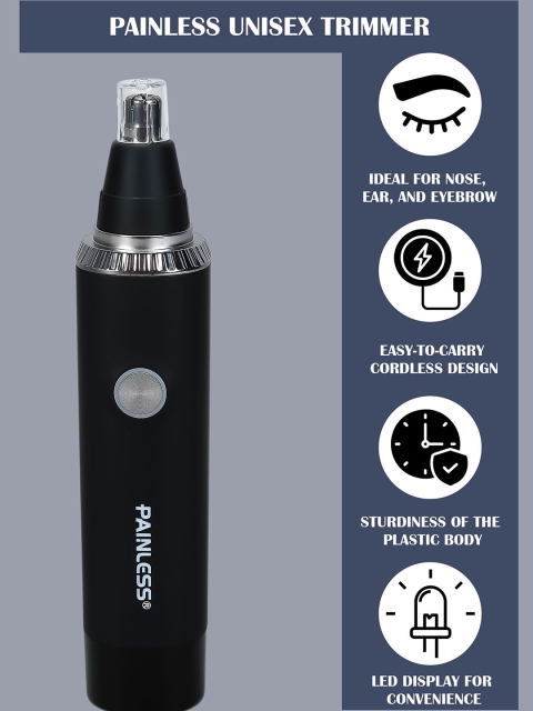 PAINLESS LED Light Digital Display Nose & Hair Trimmer - Image 4
