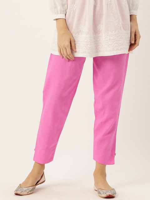 Ms.Lingies Women Relaxed Fit Mid Rise Trousers