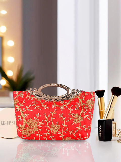 Kuber Industries Embroidered Purse Clutch