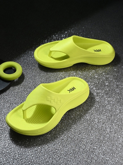 HRX by Hrithik Roshan Men Striped EVA Thong Flip-Flops