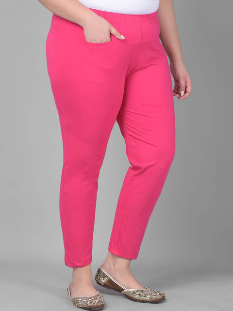 Comfort Lady Women Plus Size Mid Rise Ankle Length Leggings - Image 2