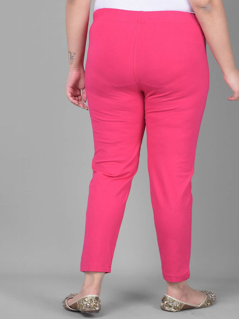 Comfort Lady Women Plus Size Mid Rise Ankle Length Leggings - Image 3