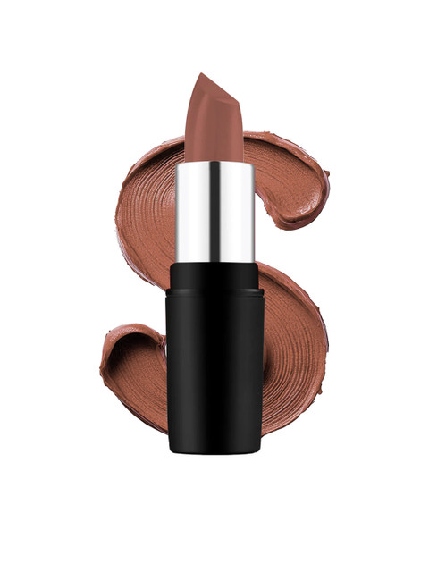 SWISS BEAUTY Pure Matte Lipstick 3.8 gm - Caramel 214