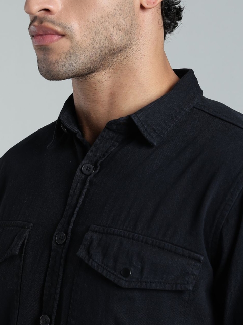 FOUL CHILD Spread Collar Cotton Casual Shirt - Image 2