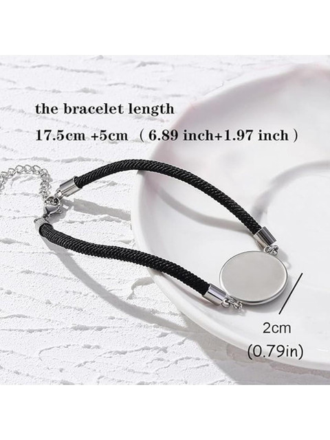 VR Creatives Unisex Black Bracelet - Image 6