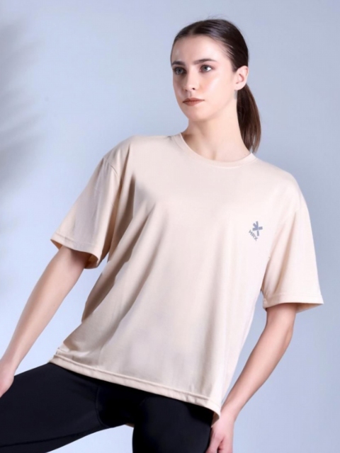HRX by Hrithik Roshan Drop-Shoulder Sleeves Oversized T-shirt