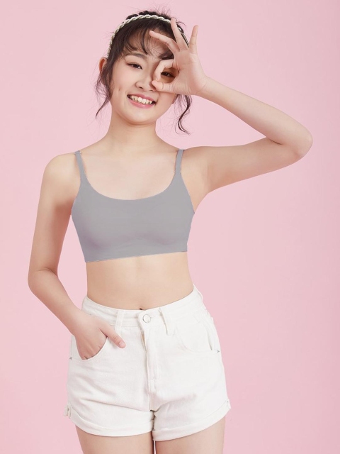 Girls Beginners Non Padded Teenager Full Coverage Cotton Bra - Image 6