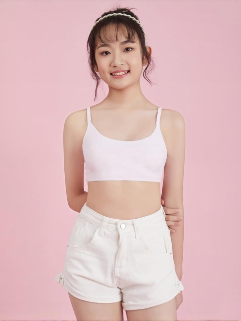 Girls Beginners Non Padded Teenager Full Coverage Cotton Bra - Image 5