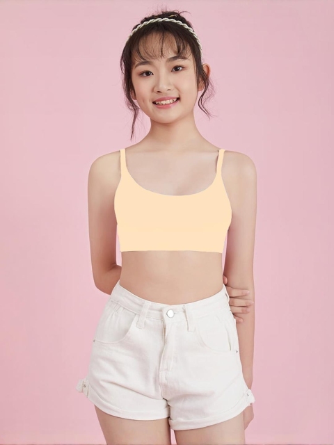 Girls Beginners Non Padded Teenager Full Coverage Cotton Bra - Image 4