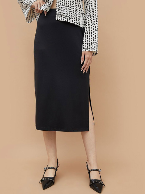Ginger by Lifestyle Straight Midi Skirt