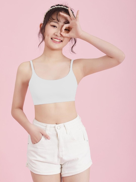 Girls Beginners Non Padded Teenager Full Coverage Cotton Bra - Image 4