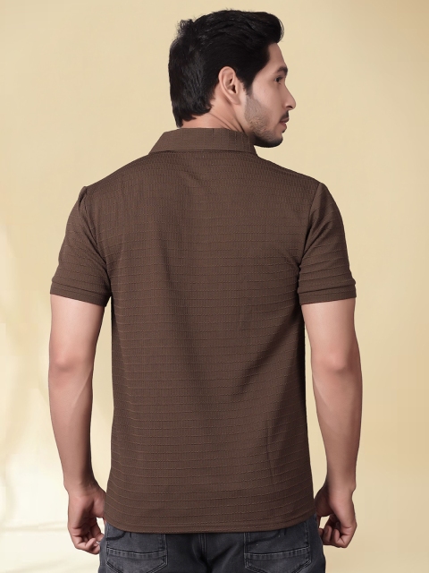 Divra Clothing Men Polo Collar Slim Fit T-shirt - Image 5