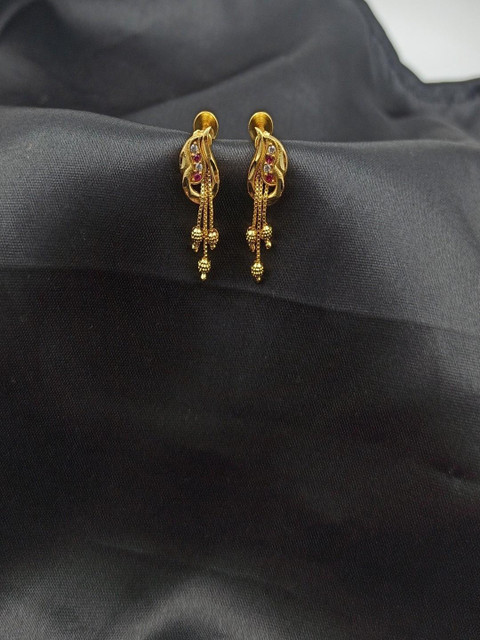PRS GOLD COVERING Gold-Plated Copper Earrings