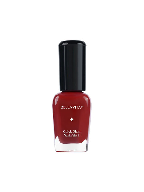 Bella Vita Organic Quick Glam Long Lasting Nail Polish - 10 ml - Wine Spill