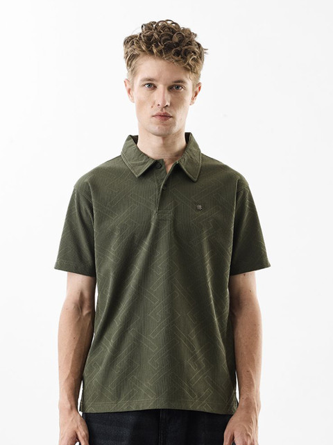 Snitch Men Polo Collar T-shirt