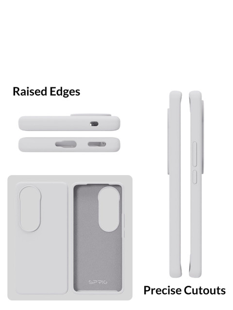 SPRIG Vivo V40 Pro Liquid Silicone Back Cover - Image 2