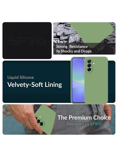 SPRIG Samsung Galaxy A36 5G Liquid Silicone Back Cover - Image 4