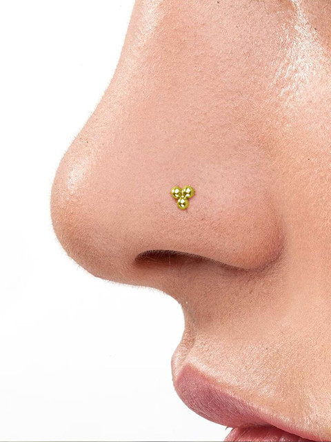 Goldnera Whisper Dot Piercing Stud Nosepin
