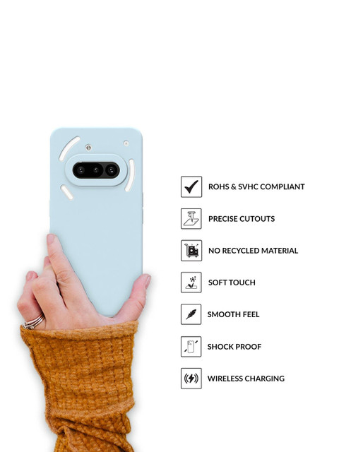 SPRIG Nothing Phone 3A Liquid Silicone Back Cover - Image 3