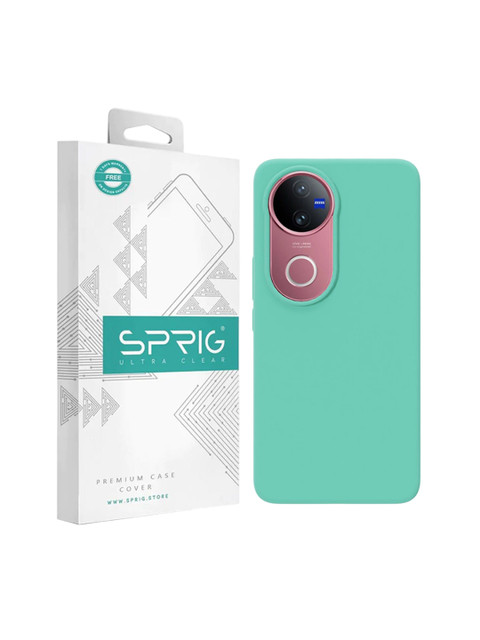 SPRIG Vivo V50 5G Liquid Silicone Back Cover