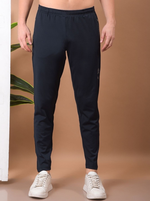 COBB Men Printed Mid-Rise Regular Fit Track Pants