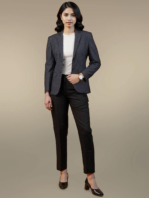 Talethread Women Black Blazers - Image 4