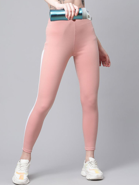 Blinkin High Rise Dry Fit Ankle-Length Tights